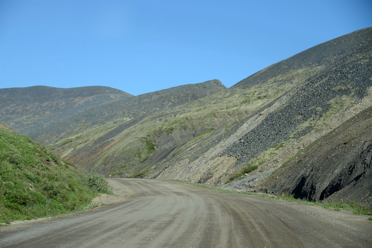 15A Dempster Highway Snakes Through The Richardson Mountains On Day Tour From Inuvik To Arctic Circle